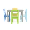 5pc Kids' Wood Table And Chair Set Green/Blue/Gray - Humble Crew 2 5pc Kids' Wood Table And Chair Set Green/Blue/Gray - Humble Crew -Baby Products GUEST 81b4d9d7 e4bd 47e8 ad13 b80e1a6ea2e7