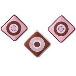 Bacati - Mod Dots Stripes Pink Fuschia Beige Chocolate 10 Pc Crib Bedding Set With 2 Crib Fitted Sheets -Baby Products GUEST 88a3252f d06d 4176 b791 3fa1e24edff5