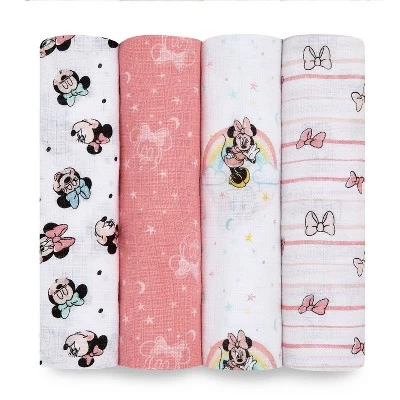 Aden By Aden + Anais Muslin Swaddle Blankets Disney - 4pk 8 Aden By Aden + Anais Muslin Swaddle Blankets Disney - 4pk - Image 6
