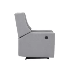 Suite Bebe Pronto Power Recliner Accent Chair - Oyster Gray Fabric -Baby Products GUEST 8a8ce360 009f 452a 8f26 0bff503ec630
