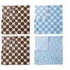Bacati - Ikat Blue/Chocolate Swaddling Muslin Blankets Set Of 4 -Baby Products GUEST 8b6ffc1e d859 40f2 bb06 5a89e95b1abf
