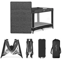 Lilly Deluxe Play Yard With Full Bassinet, Changing Tray And Infant Napper With Canopy -Baby Products GUEST 8c2399dd 2ab3 4054 921c 04454f01febb