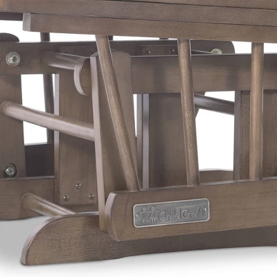 Child Craft Tranquil Glider And Ottoman - Cocoa Bean 8 Child Craft Tranquil Glider And Ottoman - Cocoa Bean - Image 6