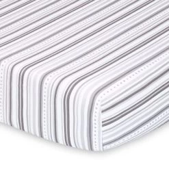 The Peanutshell Dino And Elephant Stripes Fitted Crib Sheets For Boys Or Girls, 6-Pack Set | Blue, Grey -Baby Products GUEST 96898191 29b2 439e 9a53 ecd7ad5447a3