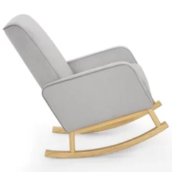 Delta Children Drew Rocking Chair - Cloud Gray And Natural -Baby Products GUEST 970e97fb 4df4 4c4c 97c9 b473d11d0744
