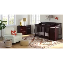 Storkcraft Portofino 5-in-1 Convertible Crib And Changer -Baby Products GUEST 975803c7 cf32 4da5 a60e 6d4bd275465f