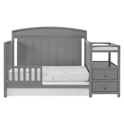 Oxford Baby Pearson Toddler Bed Guard Rail Crib - Dove Gray -Baby Products GUEST 97f7de4f 5c86 4f52 be42 58d53dd3180e