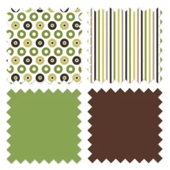 Bacati - Mod Dots Stripes Green Yellow Beige Brown 10 Pc Crib Bedding Set With 2 Crib Fitted Sheets 17 Bacati - Mod Dots Stripes Green Yellow Beige Brown 10 Pc Crib Bedding Set With 2 Crib Fitted Sheets -Baby Products GUEST 98dbd2f2 f8e0 4d3b 912f acc48bc0b7fb 1
