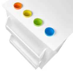 Kids' Art Activity Table With Storage And 2 Bonus Magnetic Display Bars White - RiverRidge Home -Baby Products GUEST 991e9a0d 5081 4b0f 974c 71af91a44ef4