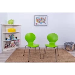 3pc Kids' Table And Chair Set With Chrome Legs - Gift Mark -Baby Products GUEST 9d88415b dd05 489a bb5c 577ce172bd7d