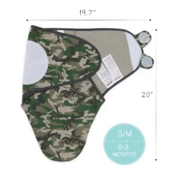The Peanutshell Camo Elephant Swaddle Wrap For Newborn, Infant - 3-Pack -Baby Products GUEST 9eb61316 7c49 4ba8 a8aa 66f321e3fb3e