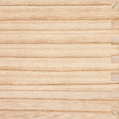 Stackable Wood Kids' Storage Bin Light Brown - Pillowfort™ 6 Stackable Wood Kids' Storage Bin Light Brown - Pillowfort™ - Image 4