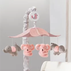 Lambs & Ivy Calypso Pink/Gray Koala & Elephant Musical Baby Crib Mobile 8 Lambs & Ivy Calypso Pink/Gray Koala & Elephant Musical Baby Crib Mobile -Baby Products GUEST a2d24543 5e62 455d b46a c3176335b34e