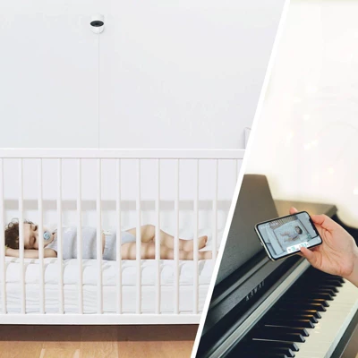 Sense-U Smart Baby Monitor 3 + Video Monitor - Tracks Child's Body Movement, Rollover & Temperature 8 Sense-U Smart Baby Monitor 3 + Video Monitor - Tracks Child's Body Movement, Rollover & Temperature - Image 6