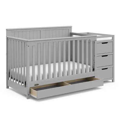 Graco Hadley 5-in-1 Convertible Crib And Changer With Drawer 14 Graco Hadley 5-in-1 Convertible Crib And Changer With Drawer - Image 12