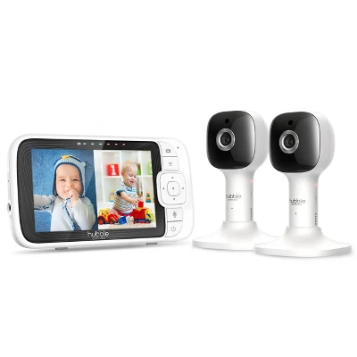 Hubble Connected Nursery Pal Cloud 5" Smart HD Twin Baby Monitor With Night Light 3 Hubble Connected Nursery Pal Cloud 5" Smart HD Twin Baby Monitor With Night Light