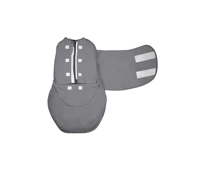 Embe Newborn Swaddle Wrap (0-3 Months) Arms-In, Legs-In/Legs-Out, 2-Pack Bundle 5 Embe Newborn Swaddle Wrap (0-3 Months) Arms-In, Legs-In/Legs-Out, 2-Pack Bundle - Image 3