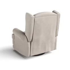 Storkcraft Serenity Wingback Upholstered Reclining Glider With USB Charging Port -Baby Products GUEST aca358d6 9108 4d22 a9fe 47e43809cd43