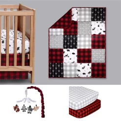 The Peanutshell Buffalo Plaid Crib Bedding Set, Woodland, 4pc To 12 Pc -Baby Products GUEST ada6a9c3 ef44 4582 b91b 1fd1e3cced04