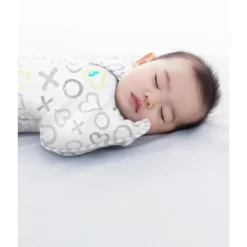 Love To Dream Swaddle UP Silky-Lux Swaddle Wrap - Kisses -Baby Products GUEST ae037fc9 e8b4 461a a4cf e2d251f86161