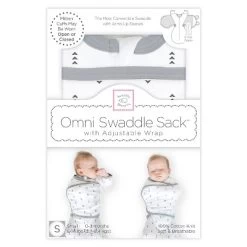 SwaddleDesigns Omni Swaddle Sack Swaddle Wrap - White - S - 0-3 Months -Baby Products GUEST af3401e1 bdc3 4ed2 9972 a392aab4947b