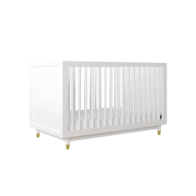 Room & Joy Rory 3-in-1 Crib With Adjustable Mattress Height - White 5 Room & Joy Rory 3-in-1 Crib With Adjustable Mattress Height - White - Image 3