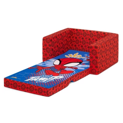 Delta Children Marvel Spidey And His Amazing Friends Kids' 2-in-1 Convertible Cozee Flip-Out Chair 8 Delta Children Marvel Spidey And His Amazing Friends Kids' 2-in-1 Convertible Cozee Flip-Out Chair - Image 6
