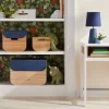 Medium Natural Wood Kids' Storage With Lid Navy - Pillowfort™ -Baby Products GUEST b5bcd381 a914 404d b44e 860cc1938c6e
