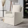 DaVinci Winnie Slipcover Swivel Glider - Vanilla