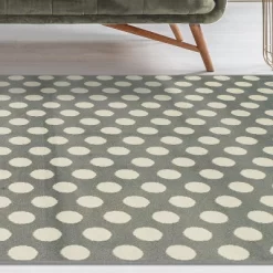 Polka Dot Abstract Modern Contemporary Transitional Eclectic Plush Ultra-Soft High-Traffic Long-Lasting Indoor Area Rug By Blue Nile Mills -Baby Products GUEST b7e5f798 7d27 41d7 8a2f c3c3ccfcf87b