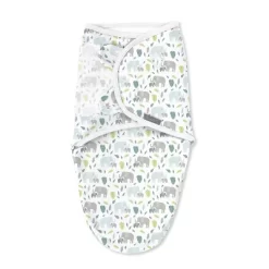 SwaddleMe By Ingenuity Comfort Pack Baby Elephant Baby Swaddle Wrap - S - 0-3 Months - 3pk