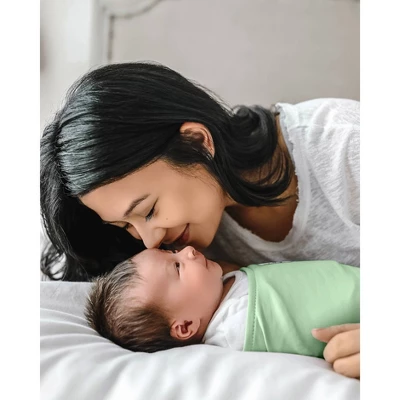 The Ollie World Swaddle - Meadow 3 The Ollie World Swaddle - Meadow