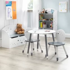 3pc Talori Kids' Table And Chair Set Gray/White - Buylateral 8 3pc Talori Kids' Table And Chair Set Gray/White - Buylateral -Baby Products GUEST bc1e69d4 876d 480a b7b3 0dd41a244534