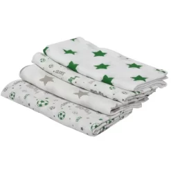Bacati - Soccerball Green/Gray Muslin Swaddling Blankets Set Of 4 8 Bacati - Soccerball Green/Gray Muslin Swaddling Blankets Set Of 4 -Baby Products GUEST bd68b5d3 ec24 4cee a141 91ed66aae1fa