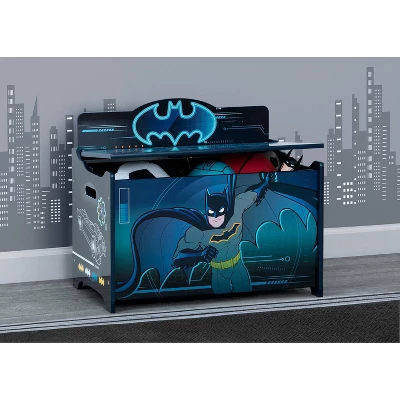 Delta Children Batman Deluxe Toy Box - Greenguard Gold Certified 3 Delta Children Batman Deluxe Toy Box - Greenguard Gold Certified