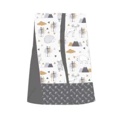 Bacati - Woodlands Forest Animals Beige/Grey 10 Pc Crib Bedding Set With 2 Crib Fitted Sheets -Baby Products GUEST bffeb547 120a 4579 b7bd a444e74e813d