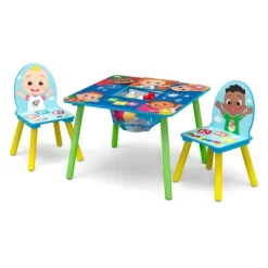 Delta Children CoComelon Kids' Table And Chair Set With Storage (2 Chairs Included) - Greenguard Gold Certified - 3ct -Baby Products GUEST c256a512 1807 4b24 b878 dafb00faea56