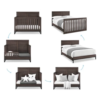 Simmons Kids' Foundry 6-in-1 Convertible Baby Crib 6 Simmons Kids' Foundry 6-in-1 Convertible Baby Crib - Image 4