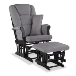 Storkcraft Tuscany Black Glider And Ottoman -Baby Products GUEST c5aa3416 fa66 4133 90f2 e1f23132ae7f