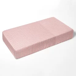 Bacati - Olivia Triangles Coral Muslin 3 Pc Toddler Bed Sheet Set -Baby Products GUEST c7c0c852 b631 45c3 b29a 1af5ae096890