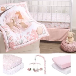 The Peanutshell Fairytale Forest Pink Crib Bedding Set, 3pc To 12 Pc, For Girls 26 The Peanutshell Fairytale Forest Pink Crib Bedding Set, 3pc To 12 Pc, For Girls -Baby Products GUEST c7e70cce 171a 4643 8989 dd9d1b03df76