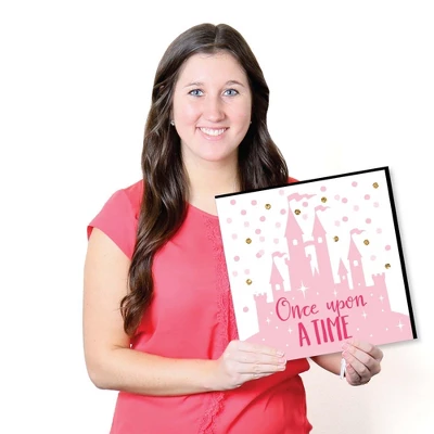 Big Dot Of Happiness Little Princess Crown - Kids Room, Nursery Decor & Home Decor - 11 X 11 Inches Nursery Wall Art - Set Of 4 Prints For Baby's Room 7 Big Dot Of Happiness Little Princess Crown - Kids Room, Nursery Decor & Home Decor - 11 X 11 Inches Nursery Wall Art - Set Of 4 Prints For Baby's Room - Image 5