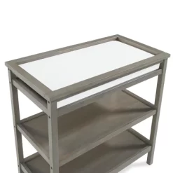 Little Seeds Sierra Ridge Ashton Open Changing Table With 2 Shelves, Gray -Baby Products GUEST cf7521de b1b6 4e5a 8854 bb6d2e1f8549