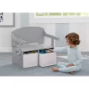 Delta Children MySize Activity Bench - Gray -Baby Products GUEST d05b317c 1c47 49e2 ac0e 7018aba43445