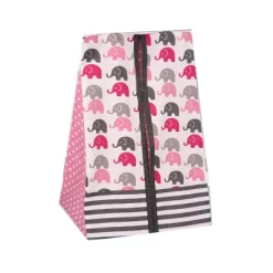 Bacati - Elephants Pink/Fuschia/Gray 10 Pc Crib Bedding Set With Long Rail Guard Cover -Baby Products GUEST d38dc78e 7460 4474 99b3 bd27cafb6a0e