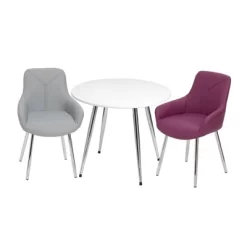 Kids' Table With 2 Modern Upholstered Chairs - Gift Mark -Baby Products GUEST d3a6836e c819 44aa a3a8 62eb22ecc610