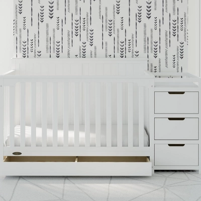 Graco Hadley 5-in-1 Convertible Crib And Changer With Drawer 10 Graco Hadley 5-in-1 Convertible Crib And Changer With Drawer - Image 8