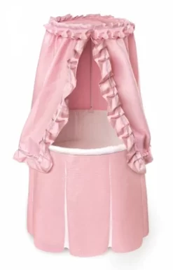 Badger Basket Empress Round Baby Bassinet With Canopy 14 Badger Basket Empress Round Baby Bassinet With Canopy -Baby Products GUEST d9f505bb facd 4984 9631 3009640edaad