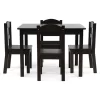 5pc Kids' Wood Table And Chair Set - Humble Crew