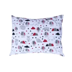 Bacati - Woodlands Red Black Gray 3 Pc Cotton Toddler Bed Sheet Set 13 Bacati - Woodlands Red Black Gray 3 Pc Cotton Toddler Bed Sheet Set -Baby Products GUEST db76596b 5140 41de 9a24 8719b12fa9b7